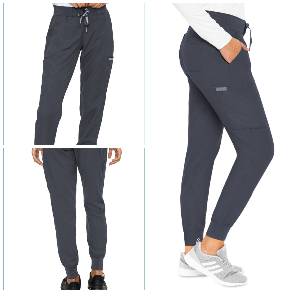 med couture • jogger scrubs bottoms • size medium petite